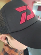 Gorra Daiwa con visera para hombre, gorro de sol con visera de malla transpirable, ajustable, con bordado, 2020