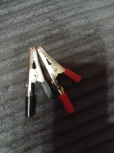 Cable Charging-Clamp Crocodile-Clip Clamp-Length Plastic-Handle Lead-Test Metal Insulated
