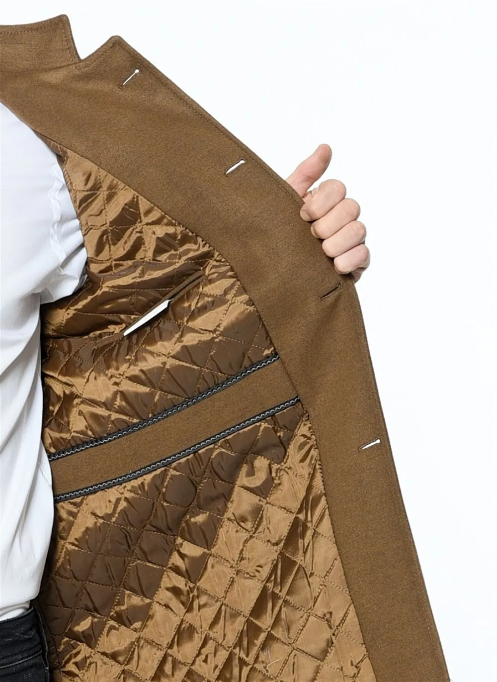 PLT8322 DEWBERRY пальто CAMEL|Пальто| |