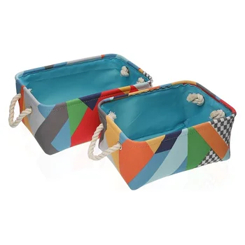 

Basket set Textile (2 Pieces) (35 x 16 x 25 cm)