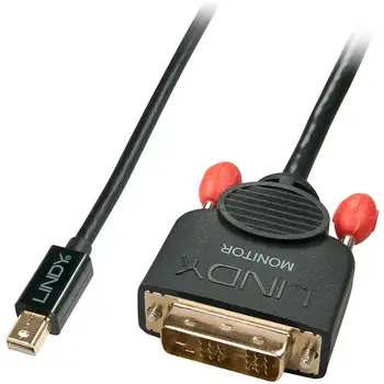 

41952 Mini Displayport to DVI-D cable black interface and adattatoreLINDY11.12
