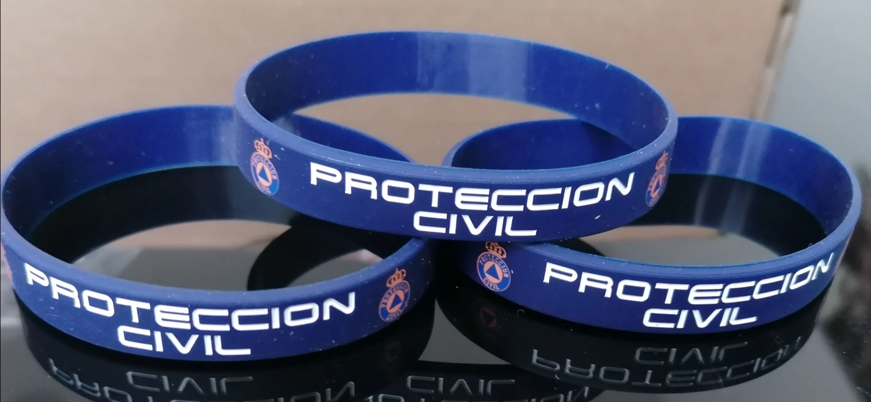 Two bracelets CIVIL protection Blue-2 units |