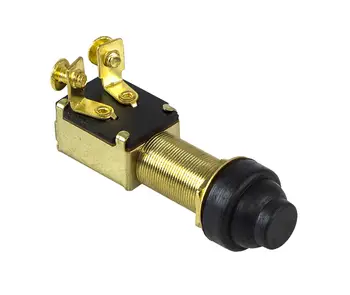 

Button with rubber cap without lock