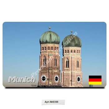 

"Munich, Germany. Souvenir magnet vinyl (size: 54x86mm). Free shipping. Fridge magnet.