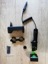 Scope-Light Sight-Mount Rifle-Scope Hunting Tactical Picatinny Green/red VASTFIRE Remote-Pressure-Switch