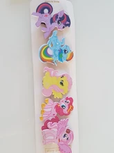 Pinzas para el pelo de dibujos animados de Disney para niños, bonita horquilla de Elsa y Anna de Frozen, accesorios para el cabello, juguetes de maquillaje, regalos de cumpleaños para niñas, 5 uds.