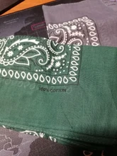 Pañuelo cuadrado de Cachemira roja para mujer, hombre, niño y niña, Bandana 2020 algodón, moda de Hip Hop, 54cm x 54cm, negro, 100%