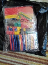 Conjunto de tubos de aislamiento de poliolefina, surtido de encogimiento de calor, Cable de Tubo termorretráctil, 164 Uds.