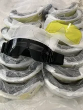 Gafas de protección Airsoft para exteriores, lentes de Paintball a prueba de viento con 3 lentes Anti-UV