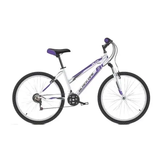 Велосипед Black One Alta 26 Alloy белый/фиолетовый/серый | Спорт и развлечения