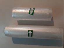 Patrón de diamante bolsas de vacío para sellador al vacío de alimentos mantenimiento fresco 12 + 15 + 17 + 20 + 22 + 25 + 28cm * 500cm rollos/lote bolsas