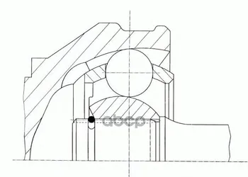 

Shrus com KT (anther grease clamp) GKN (loebro) art. 302128