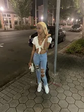 Monstar-mechones de pelo humano Remy liso peruano