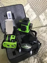 Clubiona-Nivel láser de línea IE16R, profesional, alemán, Core, para suelo y techo, 4D, verde, con batería de iones de litio de 5000mah