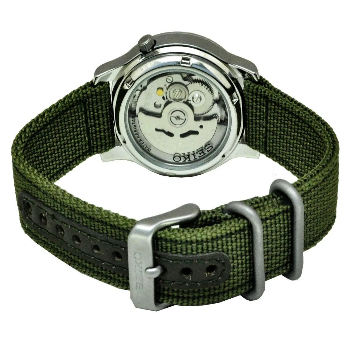 Seiko 5 Military Automatic Nylon SNK805K2 belt fabric Seiko 5 Military Automatic Nylon SNK805K2 cloth watch