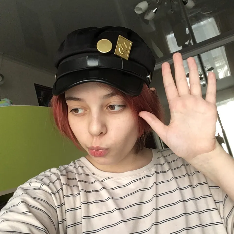 Anime JoJo's Bizarre Adventure Jotaro Kujo Joseph Army Military JOJO Cap Hat+Badge  Cosplay Costumes Animation Free shipping - Price history & Review |  AliExpress Seller - Randy good luck Store | Alitools.io