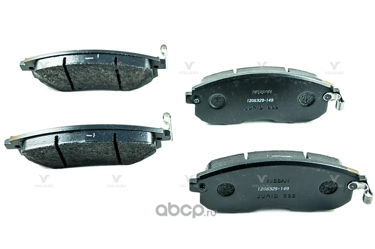 D10601KA1A Nissan КОЛОДКИ ТОРМОЗНЫЕ ПЕРЕДНИЕ / PAD KIT-DIS