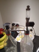 ZRDR-Sistema generador de CO2 para acuario con válvula de solenoide, herramienta para generar CO2 para el crecimiento de las plantas acuáticas, difusor contador de burbujas