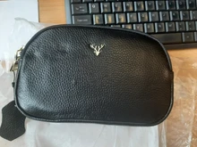 Bandolera de cuero auténtico de mano de alta calidad para mujer, bolso de mano de estilo de moda, tendencia, bandolera de doble uso, bolsa de ocio