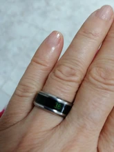 Anillo de acero inoxidable con Sensor inteligente de temperatura corporal, anillo de dedo con Prueba de Temperatura en tiempo Real, exhibición de moda