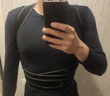 Posture Corrector Brace Support Shoulder-Belt Humpback Back-Spine Adjustable Tlinna Adult