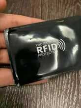 Portatarjetas Anti RFID, funda para tarjetas de identificación, funda para tarjetas de Bus, moderna bolsa de aluminio, Protector antirrobo, 4 Uds.