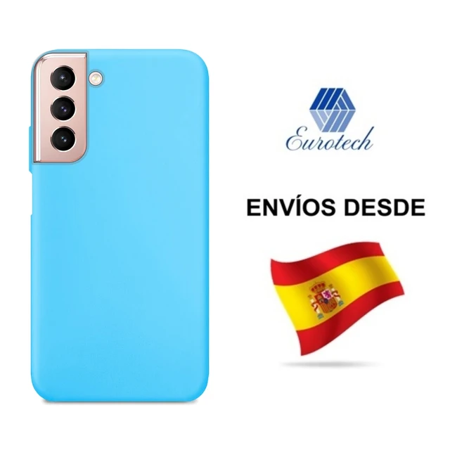 Funda Silicona Samsung S22 Plus Azul