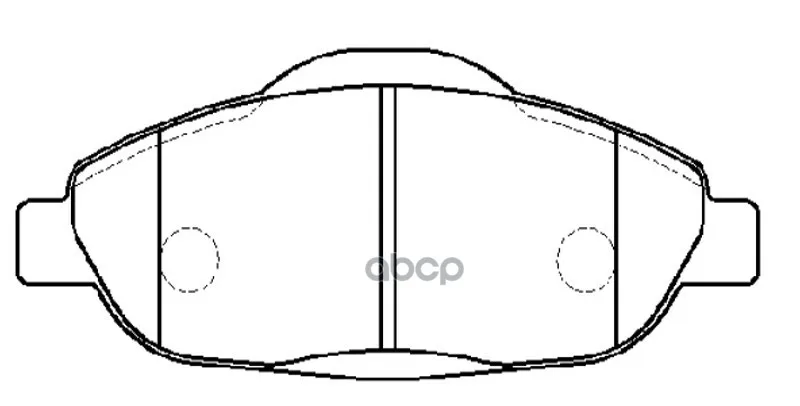 Ckpu-51_колодки Дисковые Передние! Peugeot 308 1.4/1.6 07 Ctr Ckpu51 Ctr арт. CKPU51
