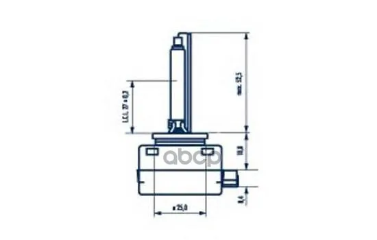 Лампа D1s 85v 35w Xenstart Narva 84010 Narva арт. 84010