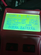 ANCEL, BST100 probador de batería de coche del cargador de 12V 12V 2000CCA tensión de prueba de batería probador de batería de coche de carga Cricut carga de herramientas