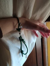 Uds \ Set de acero inoxidable pulsera de pareja un par de imán mano hombres y mujeres regalo amistad encantos cuerda joyería