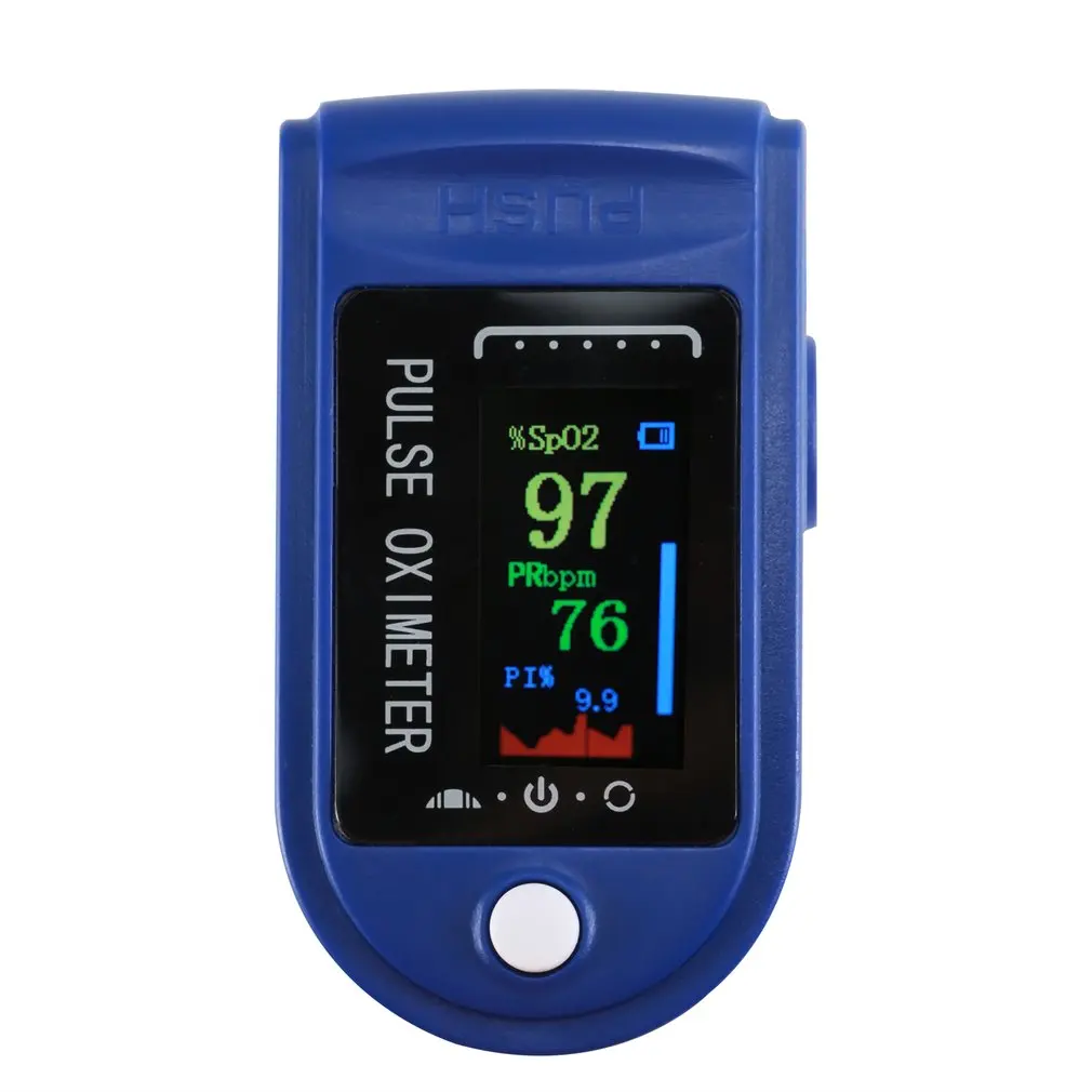 Finger Pulse Oximeter Medical Digital OLED Finger Clip Pulse Oximeter Heart Rate Monitor