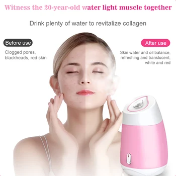

120ml Facial Steamer Machine Deep Cleaning Steamer Beauty Face Steaming Device Facial Thermal Sprayer machine Skin Care Tool