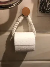 Vintage Towel Hanging Rope Toilet Paper Holder Home Hotel Bathroom Supplies