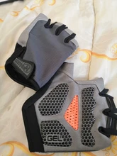 Guantes antideslizantes de silicona para ciclismo, para hombre y mujer, de medio dedo, transpirables, para deportes de choque, D40