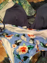 Swimsuits Swimwear Bikini-Sets Bathing-Suit CUPSHE V-Neck Boho Two-Pieces Sexy Girl Yellow