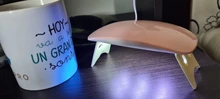 XZMUV-minisecador de uñas portátil, lámpara de manicura de 6 LED UV, Cable USB, para uso doméstico, 6W