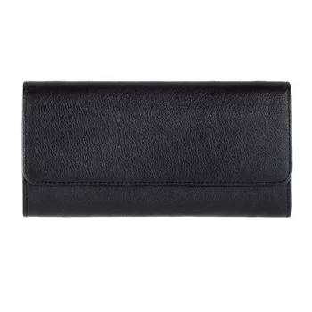 

ASKENT портмоне стильное 100% натуральная кожа PJ 104 FP-BL черный цвет
