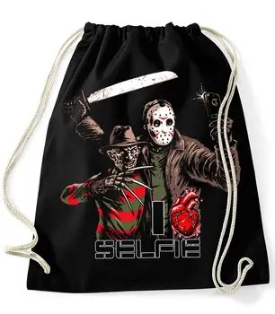 

Bag-backpack freddy jason i love selfey