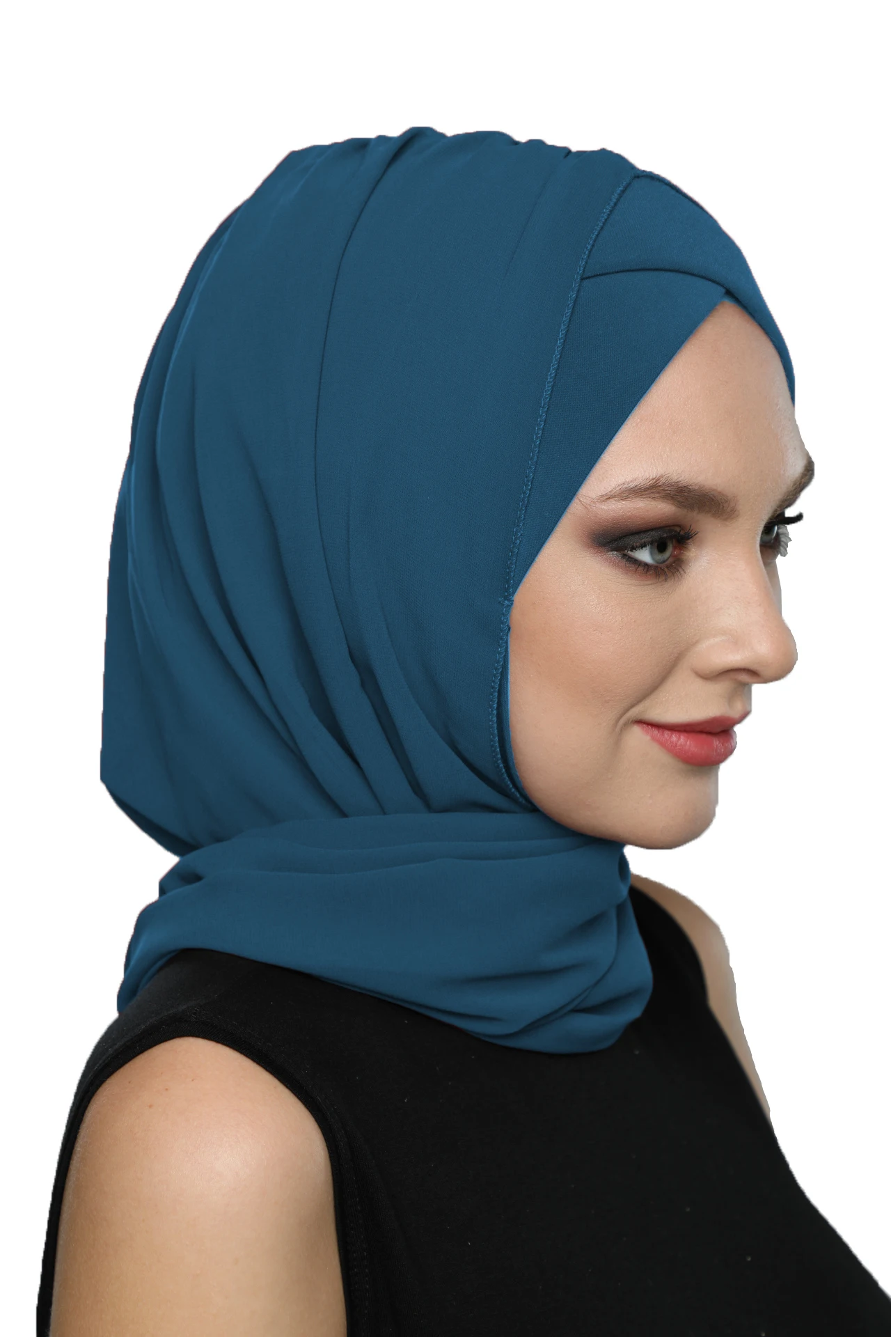2022 New Fashion Shawl Plug & Use Ready Made Turban Hijab Bonnet Scarf Cancer Cap Special Women Product Beret Bandana Muslim Chemo All Season Rib Pearl Prayer Head