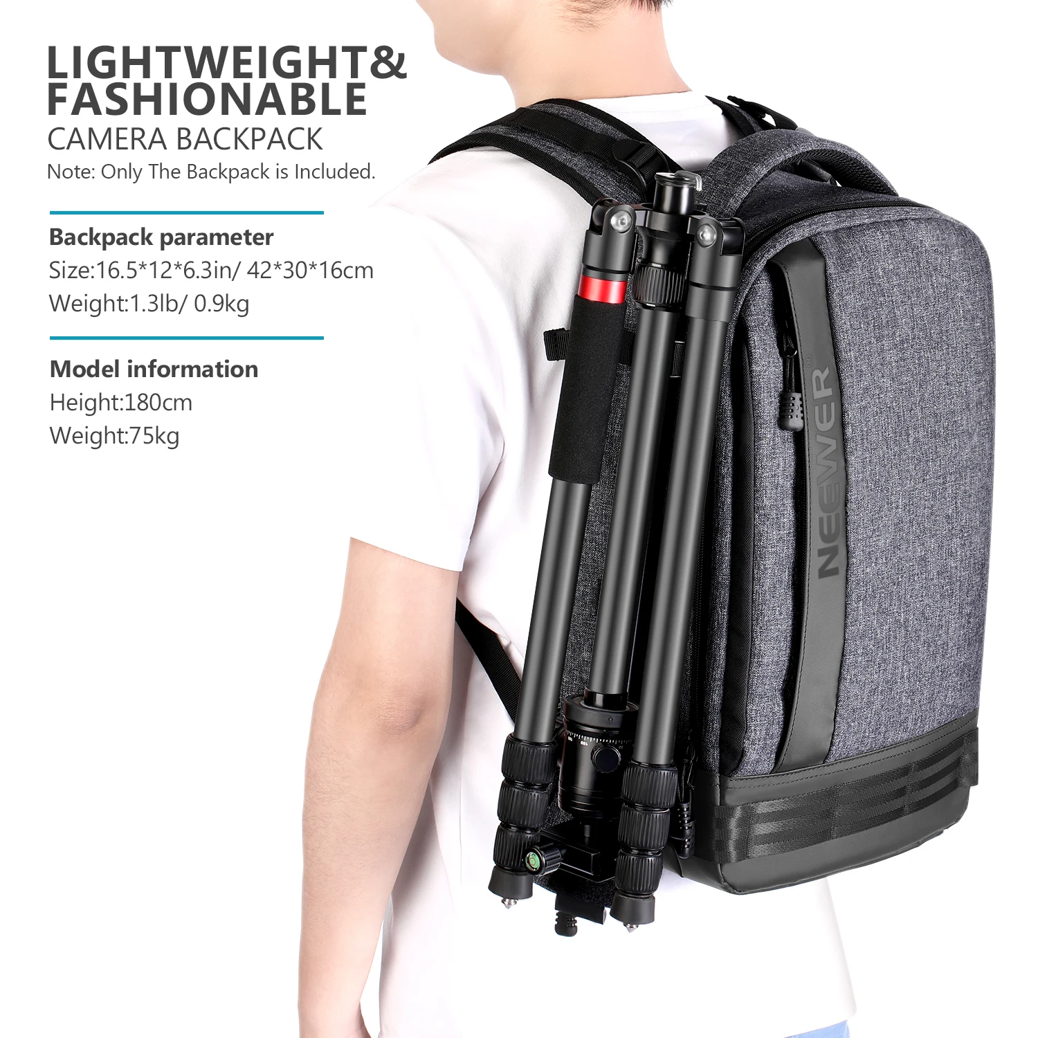 Neewer Camera Backpack Съемный мягкий чехол для камеры зеркальных камер беззеркальных