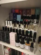 Organizador de exhibición de esmalte de uñas acrílico, 2-3-4-5-6-7 capas, manicura, cosméticos, soporte para presentación de joyería, caja de maquillaje de acrílico transparente