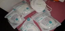 Mascarilla facial KN95 FFP2 con filtro CE, tapabocas antipolvo, 5-100 Uds.