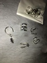 Modyle 5 unids/set moda 2019 puños de oído hoja de oro brazalete de oído pendientes de Clip pendientes largos aretes pendientes para las mujeres los escaladores sin Piercing falso pendiente de cartílago