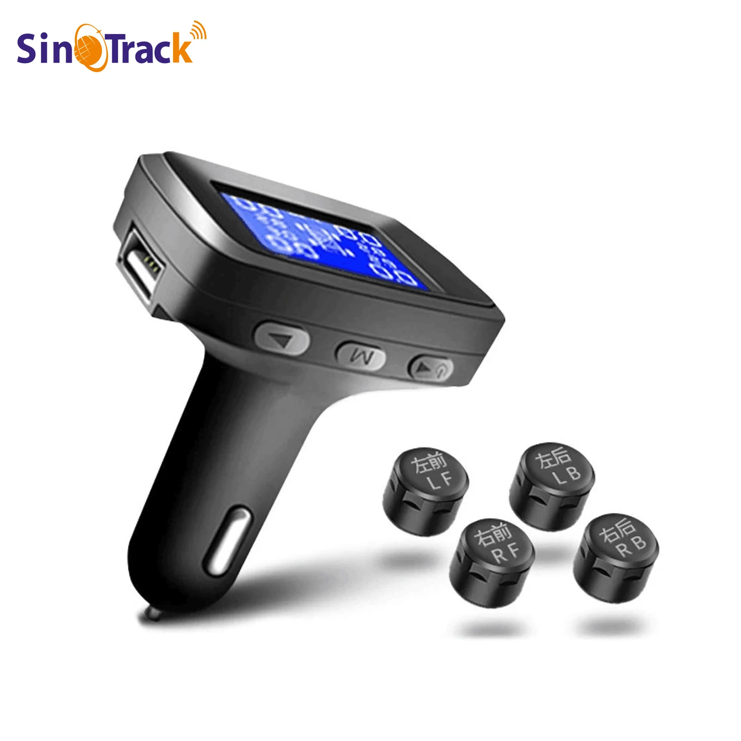 Car TPMS Tyre Pressure Tire Pressure Monitoring System Cigarette