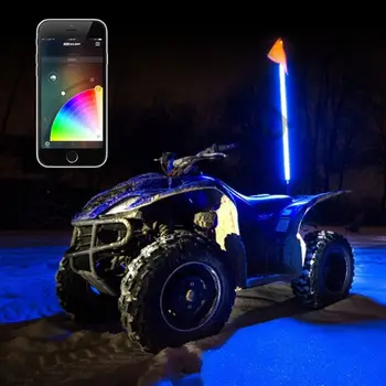 

Headlights for Atv, Buggy: Led Flag-Rod "Bright Line"