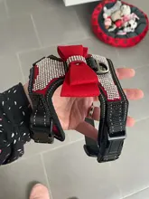 Pet-Supplies Harnesses-Vest Dog-Accessories Pitbull Dogs Reflective Pug Bling Medium