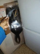 Extensiones de pelo peruano con malla, accesorio capilar liso de 2x6 con cierre de encaje y nudos blanqueados, Color Natural Remy