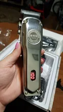 Hair-Clipper Barber Electric-Hair-Trimmer All-Metal Professional Cordless Magic Rechargeable