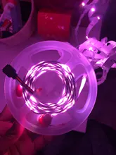 Tira de luces Led resistente al agua, tira Flexible de luces Led de 25M, 30M, 5050, RGB, CC de 12V, 5M, 10M, 15M, 20M con aplicación Bluetooth para teléfono